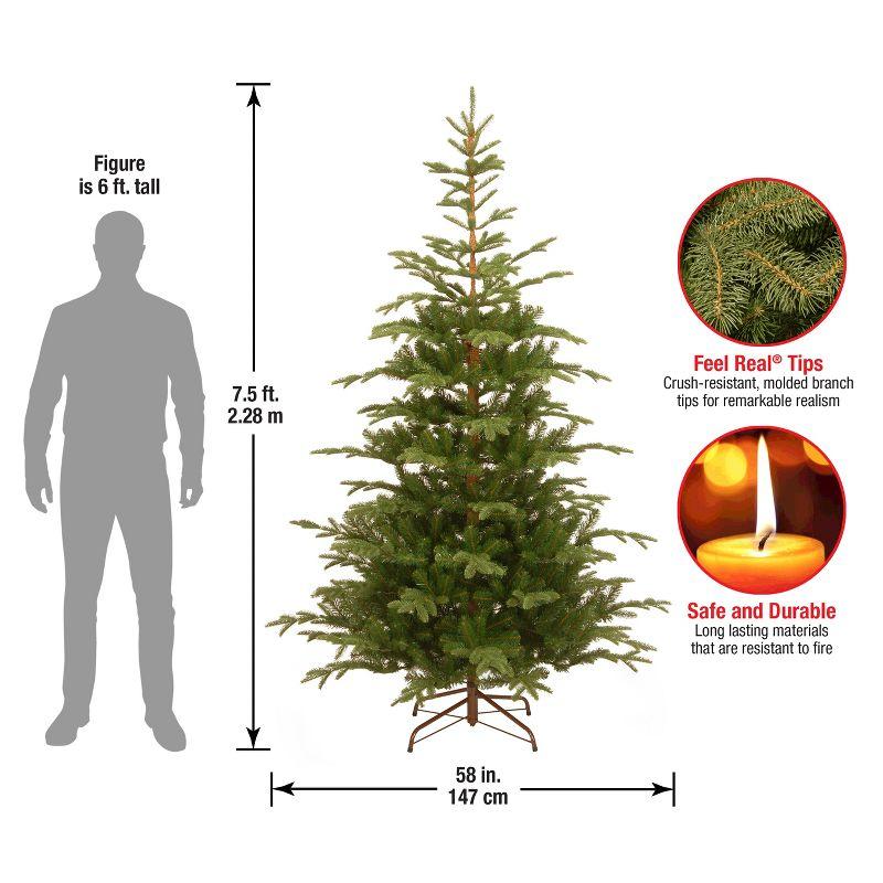 7.5' Unlit Norwegian Spruce Artificial Christmas Tree - National Tree Company