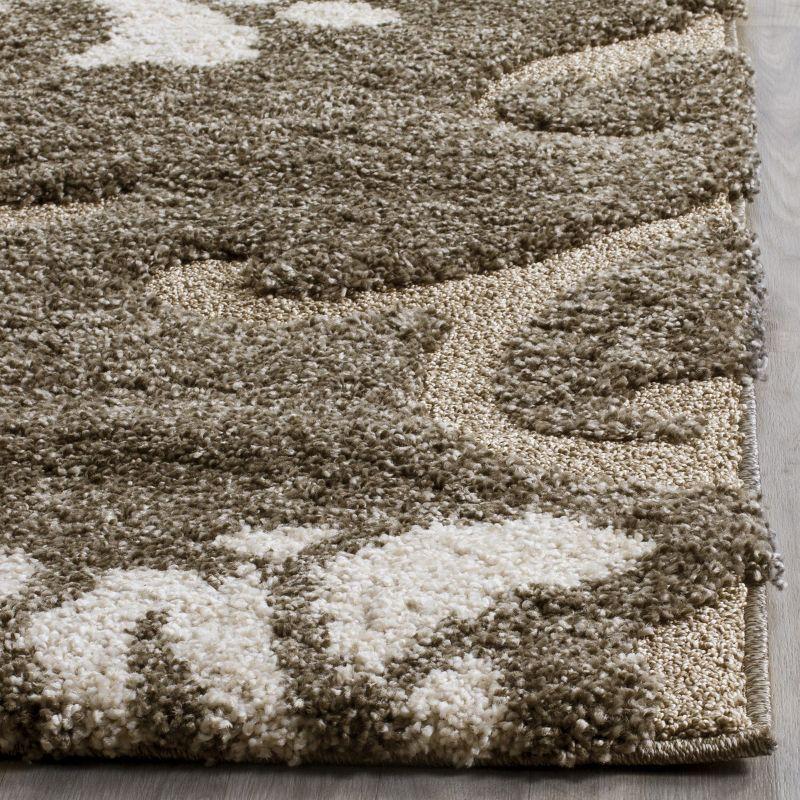 Florida Shag SG464 Power Loomed Area Rug  - Safavieh