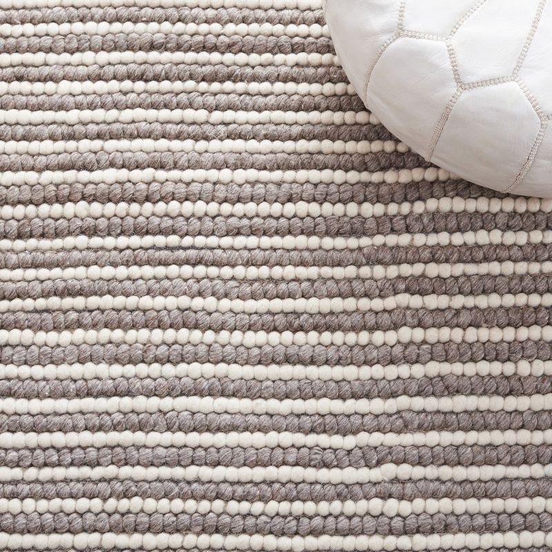 Natura NAT220 Hand Woven Accent Rug - Ivory/Dark Brown - 2'x3' - Safavieh.