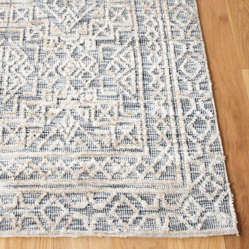 Hand-Tufted Americana Gray Wool 8' x 10' Area Rug