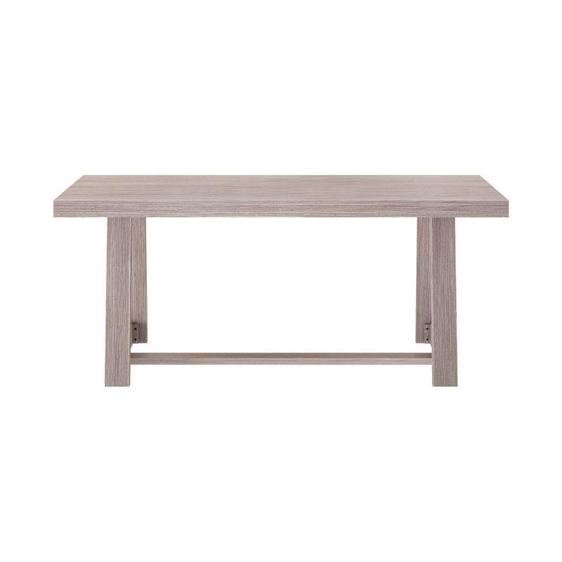 Plank+Beam 72" Dining Table for 6, Classic Farmhouse Style Solid Wood Kitchen Table