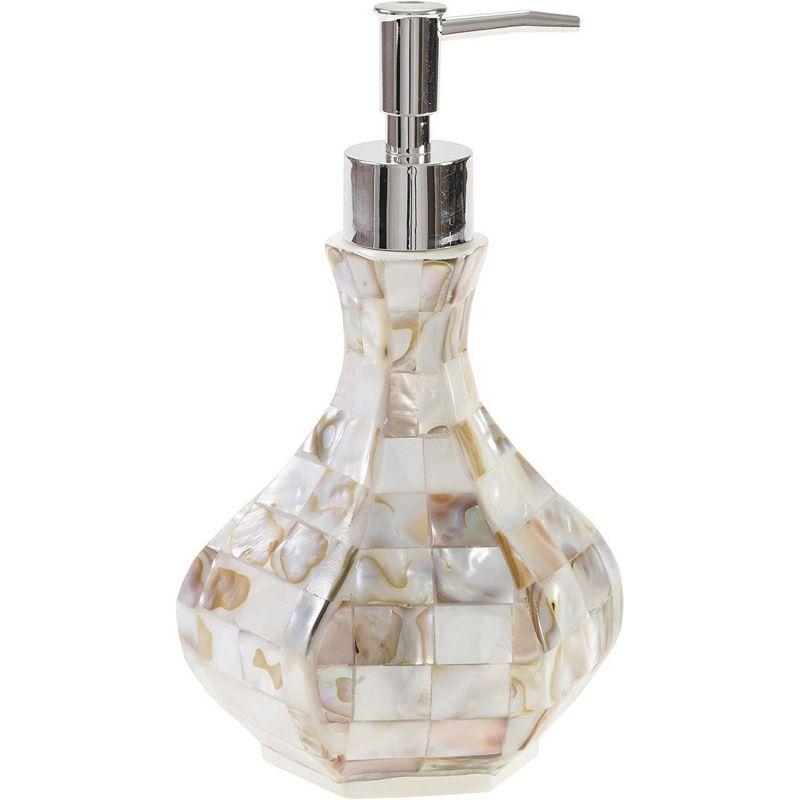 Milano Mother of Pearl Mosaic Soap Dispenser