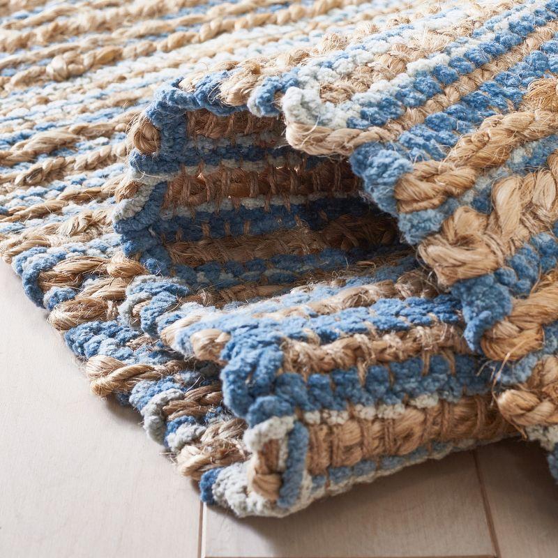 Cape Cod CAP851 Woven Indoor Area Rug - Blue - 6'x6' - Safavieh