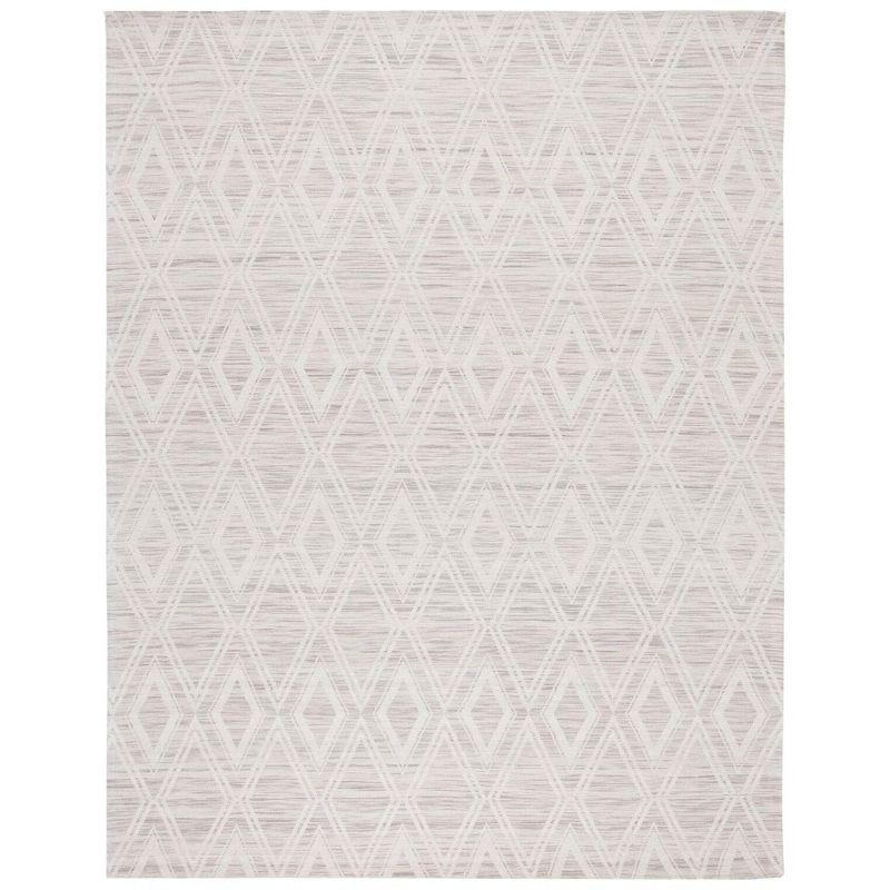 Marbella MRB312 Hand Loomed Indoor Area Rug - Light Brown/Ivory - 8'x10' - Safavieh