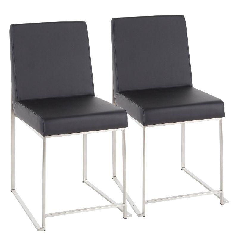 Chuyen 19.25'' H Upholstered Metal Side Chair