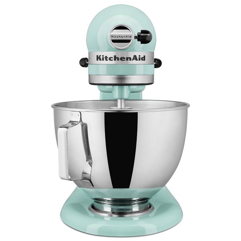 KitchenAid Ultra Power Plus 4.5qt Tilt-Head Stand Mixer Ice Blue - KSM96: 10 Speeds, Safety Lock, Dishwasher-Safe Parts