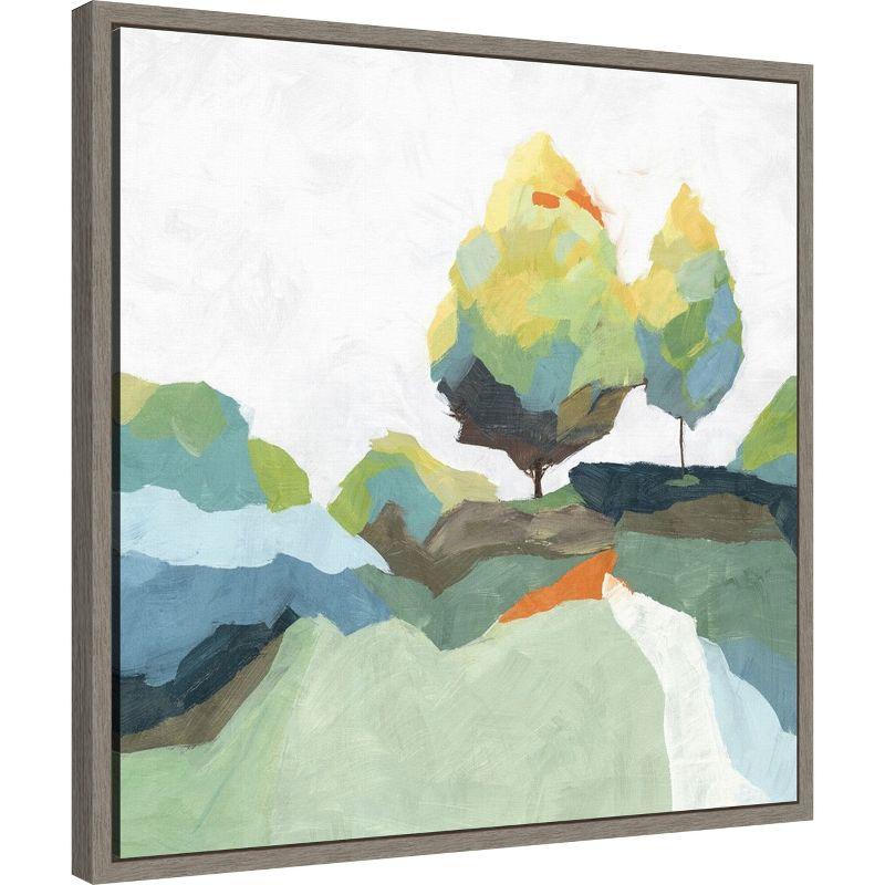 Amanti Art Blocked I by Isabelle Z Canvas Wall Art Print Framed 22-in. x 22-in.