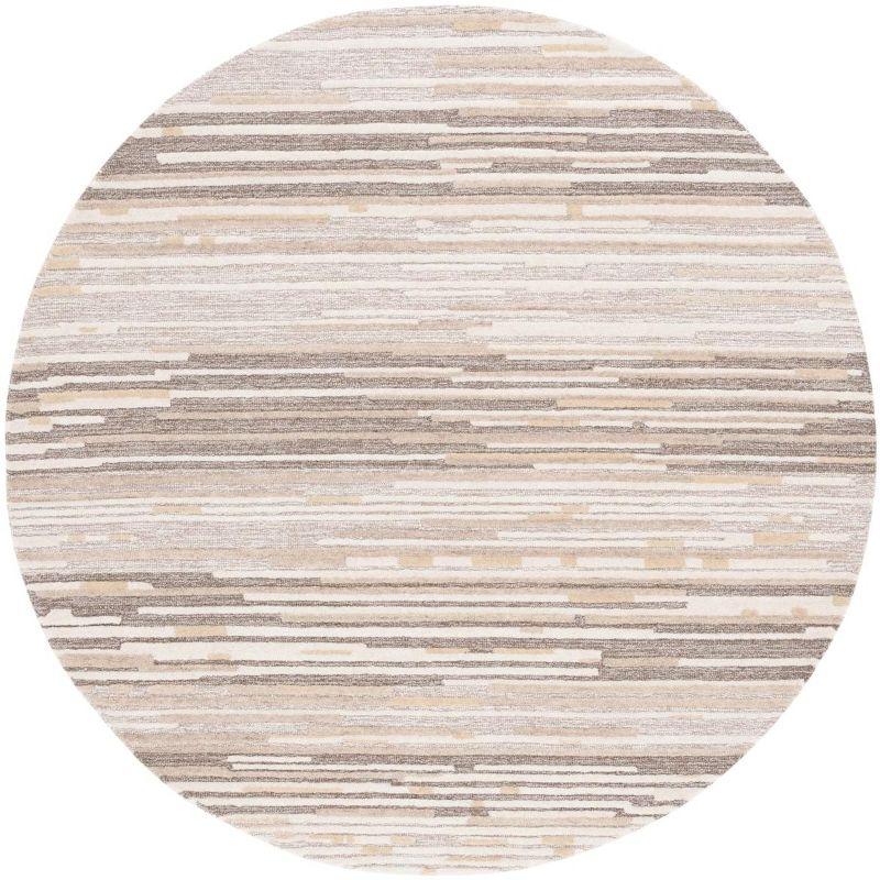Martha Stewart Martha Stewart 300 Hand Tufted 85% Wool And 15% Cotton With Latex Abstract Rug