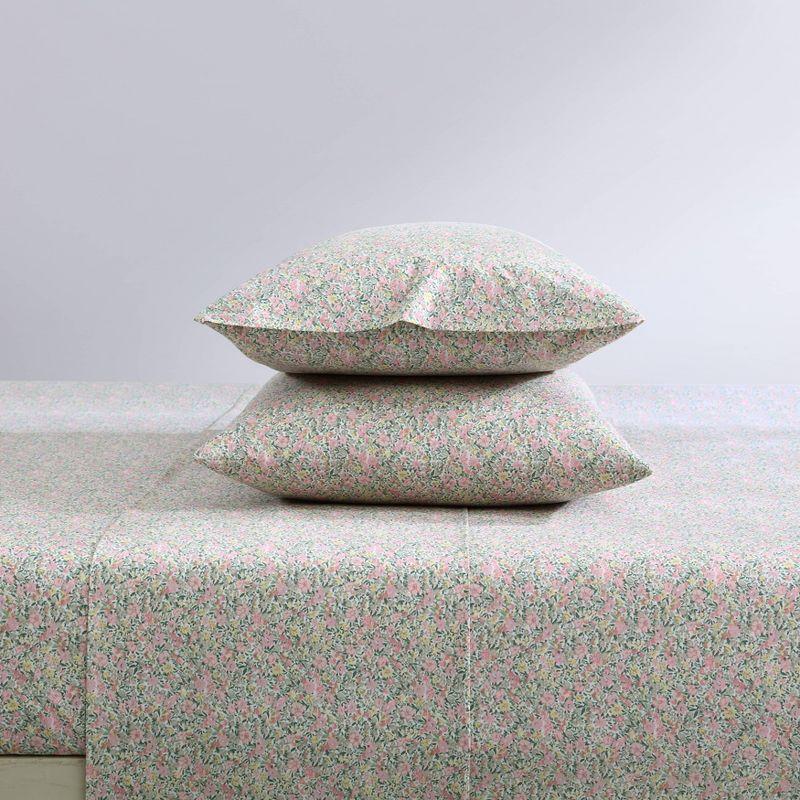 Laura Ashley Laura Ashley Printed Cotton Percale Sheet Set