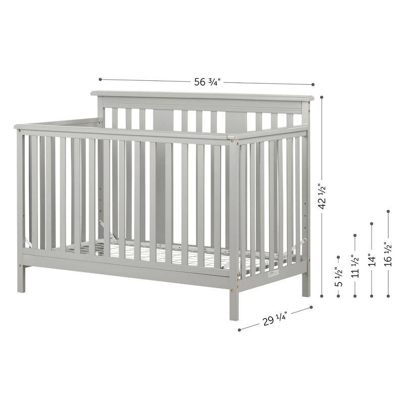 Cotton Candy 2 -in-1 Convertible Crib