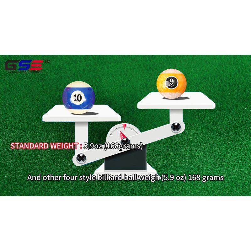 Pool Balls and Rack Set (Pro Standard Balls & Mahogany Racks)