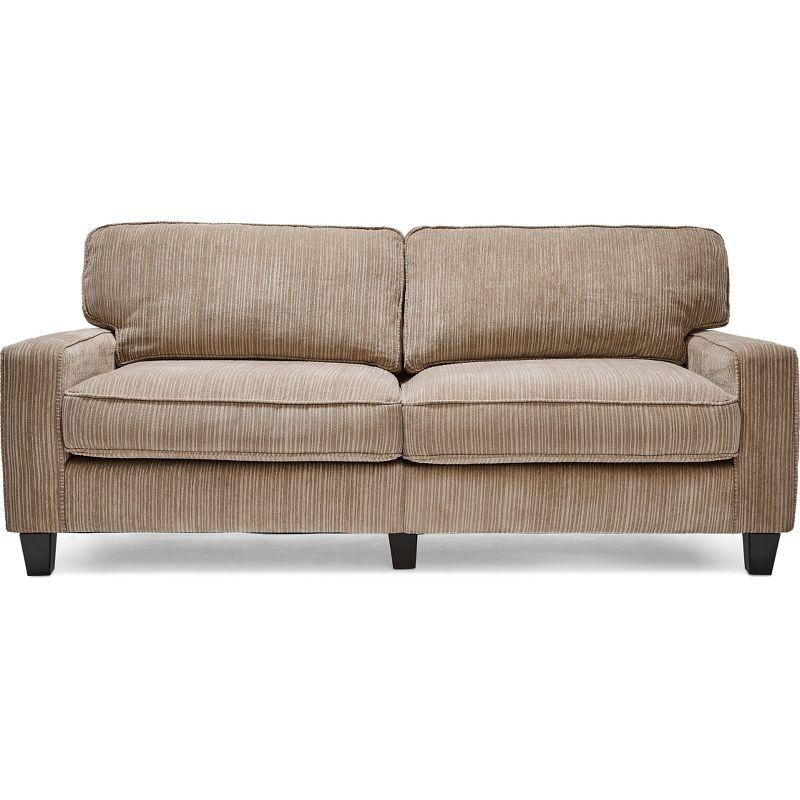 Serta Palisades Upholstered Tool-Free Assembly Straight Arm 73" Sofa for Living Room