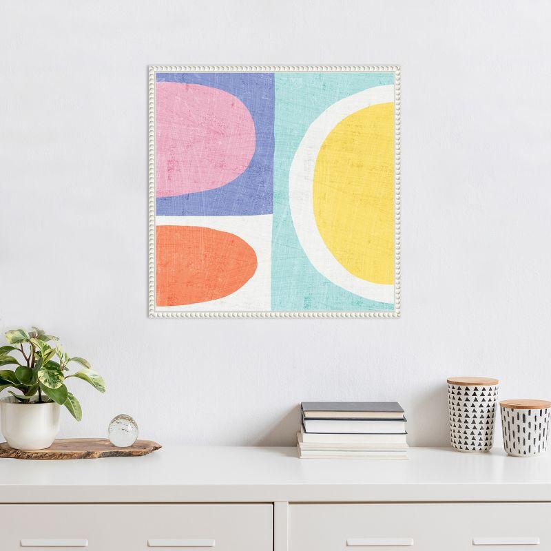 Amanti Art Pastel II by Wild Apple Portfolio Framed Canvas Wall Art