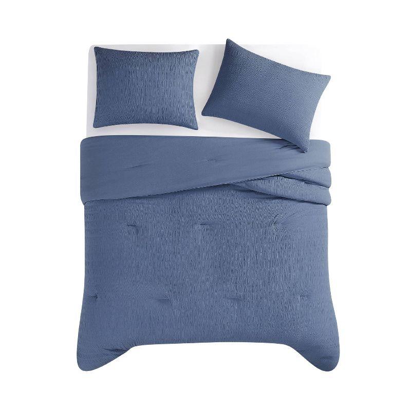 Truly Soft Truly Soft Crinkle Garment Wash Comforter Set