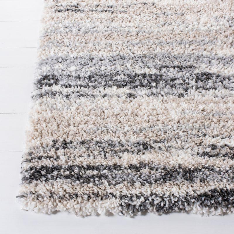 Foundry Select Ashleigh-Louise Shag 800 Performance Striped Rug