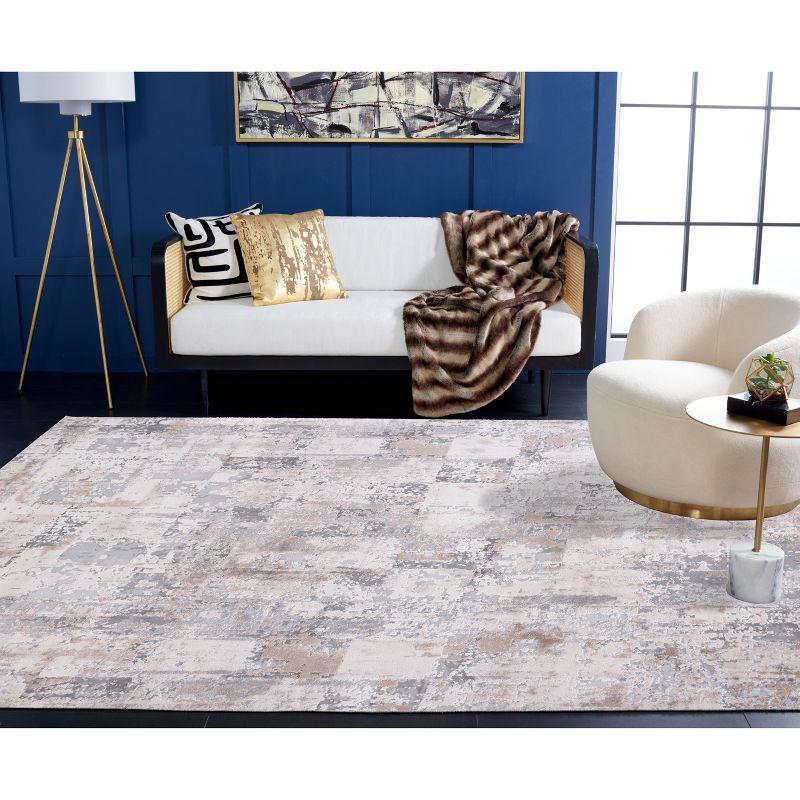 Invista INV435 Power Loomed Area Rug - Cream/Beige - 8'x10' - Safavieh