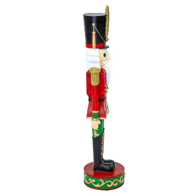 The Holiday Aisle® Kristoff the Christmas Nutcracker Soldier - 2 Statues - 29" (Set of 2)