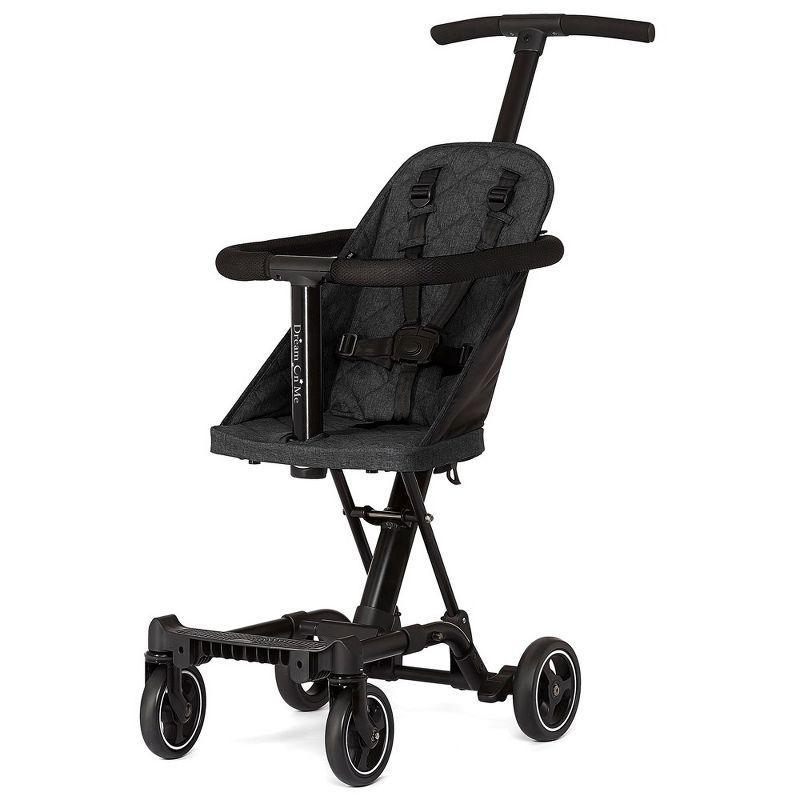 Black Aluminum Compact Lightweight Travel Stroller