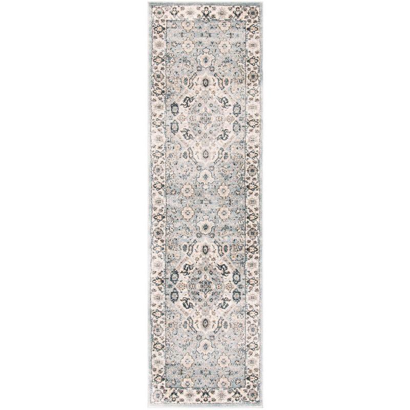 Isabella ISA916 Power Loomed Runner Rug - Cream/Beige - 2'2"x8' - Safavieh
