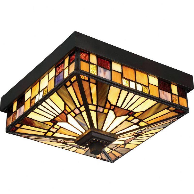 Quoizel Lighting Inglenook 2 - Light Flush Mount in  Valiant Bronze