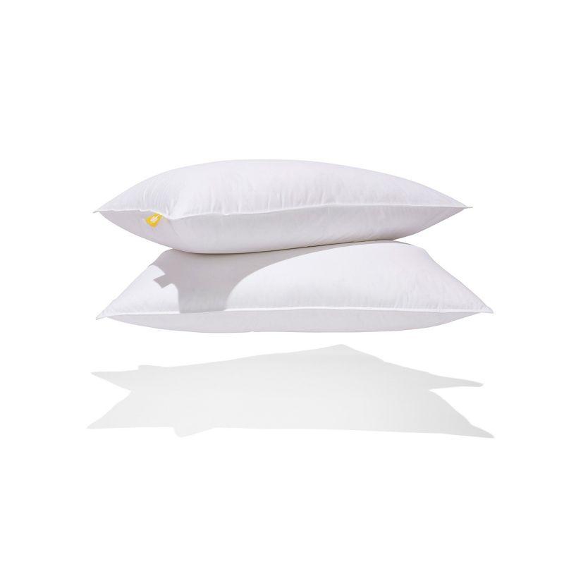 Canadian Down & Feather Company White Feather & Down Pillow - 2 Pack (Set of 2)