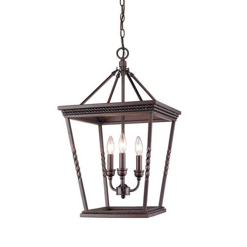 Golden Lighting Davenport 3 Light Pendant