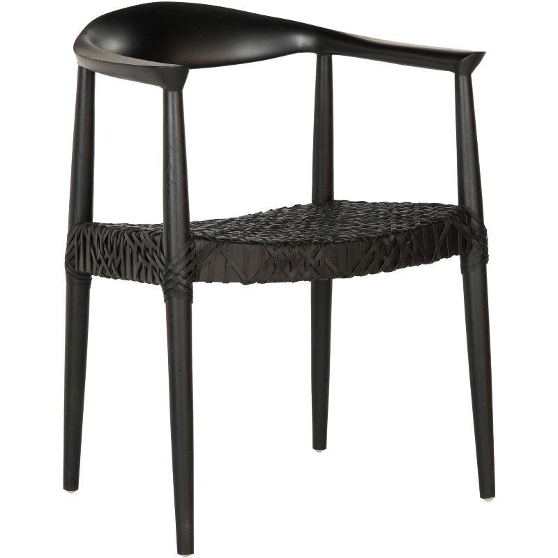Kazbah Leather Dining Arm Chair