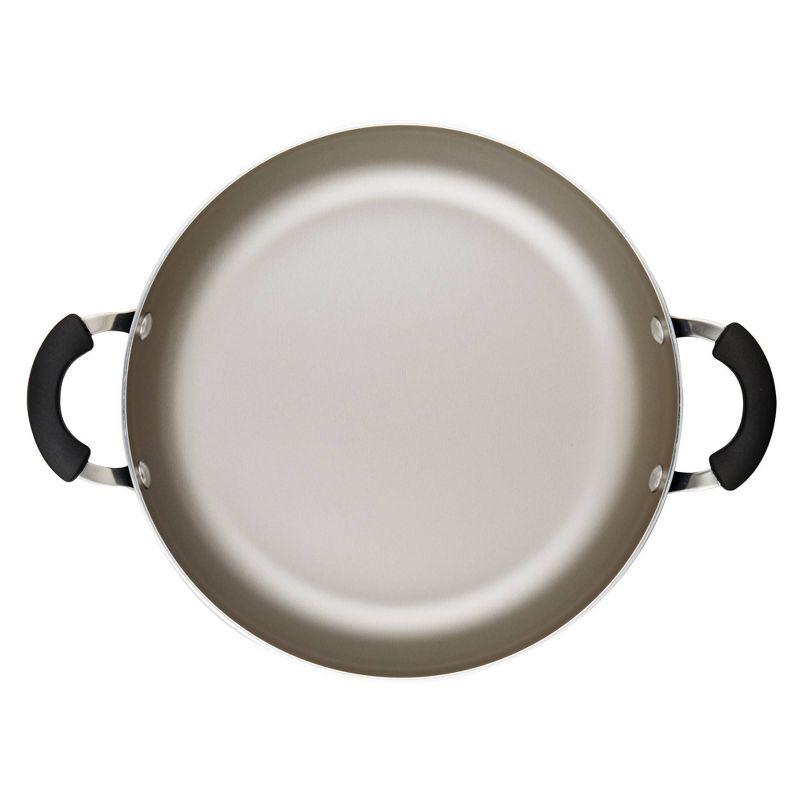 Farberware Smart Control 11.25" Covered Everything Pan with 2 Side Handles Black: Nonstick Saute Pan, Dishwasher-Safe