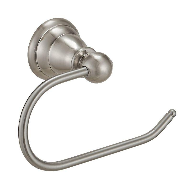 Nickel Wall Mounted Toilet Paper Holder with Zinc Alloy