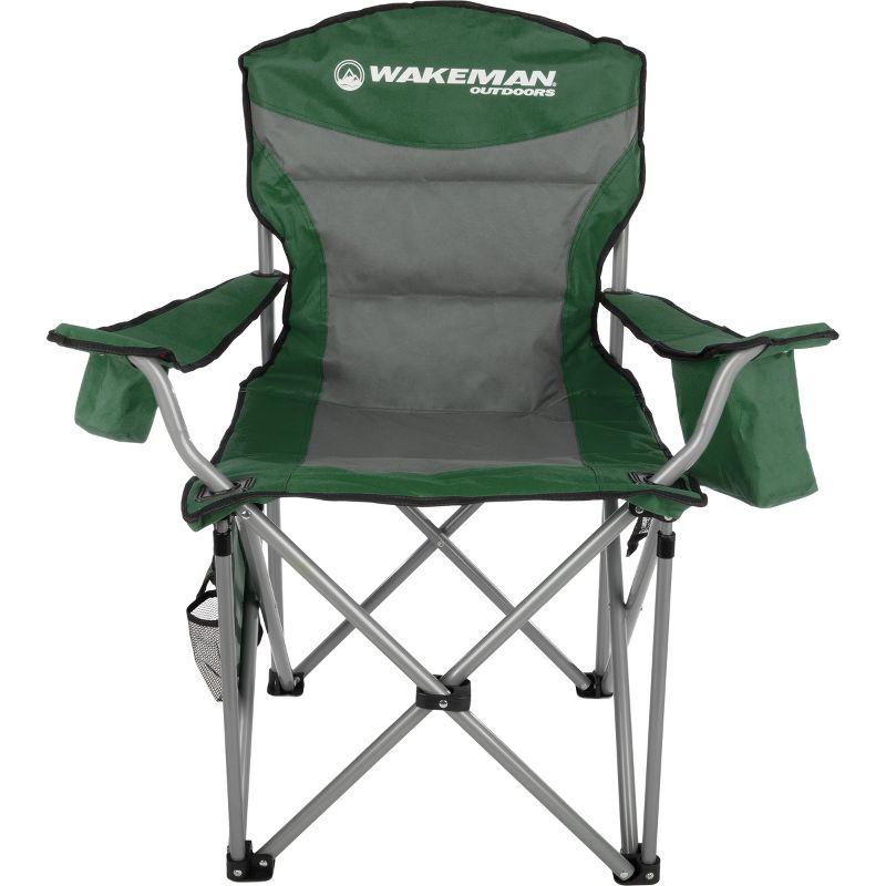 Wakeman Outdoors Oversized Camping Chair, Green