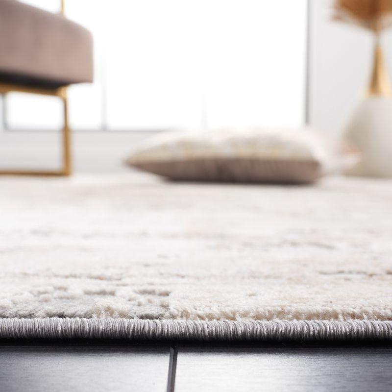 Invista INV435 Power Loomed Runner Rug - Cream/Beige - 2'x8' - Safavieh