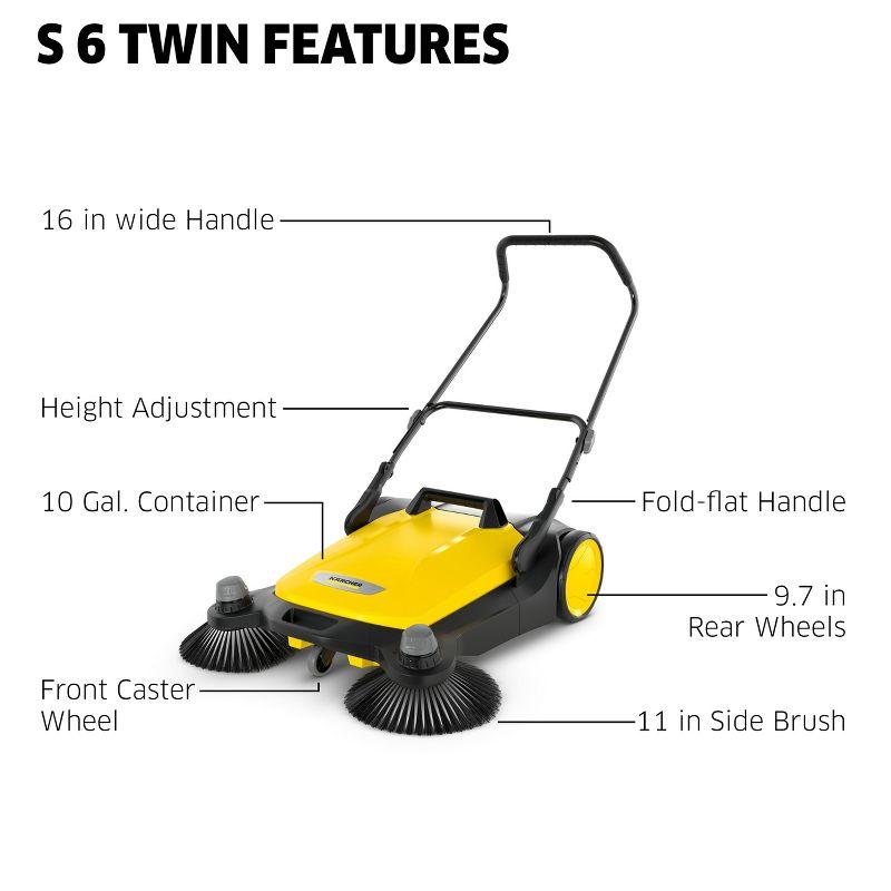 Karcher S 6 Twin Outdoor Sweeper