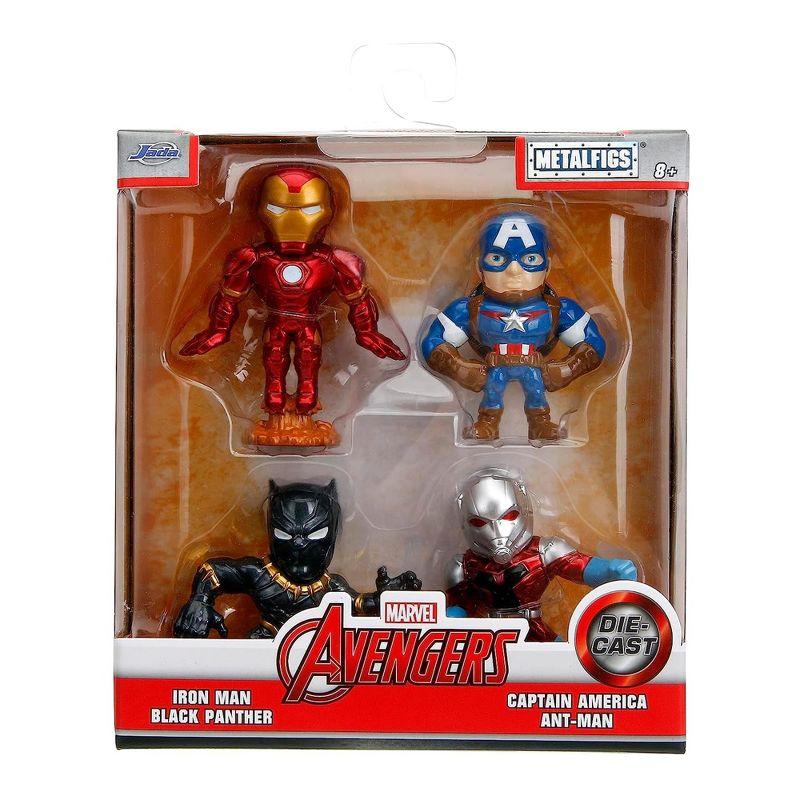 Jada Toys Marvel Avengers 2.5 Inch Die-Cast Figure 4-Pack