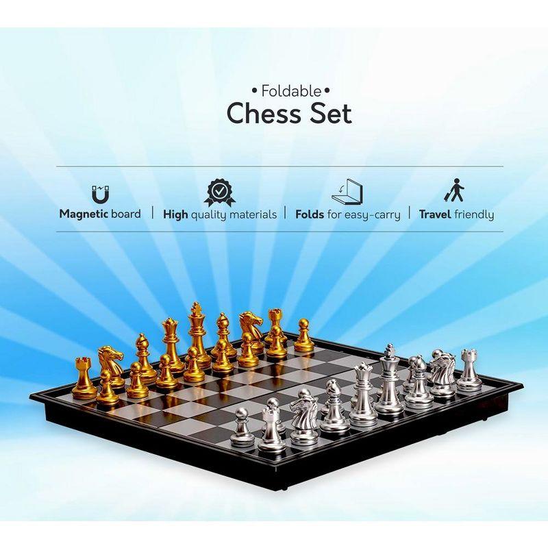 Big Mo's Toys Magnetic Travel Chess Set