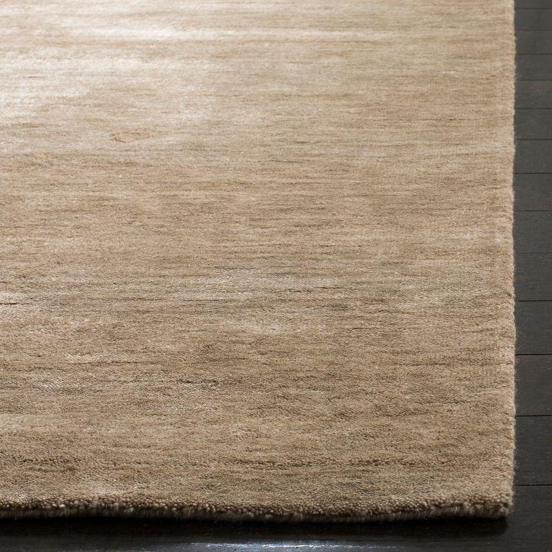 Jessup Hand Loomed 80% Art Silk And 20% Cotton Solid Color Rug