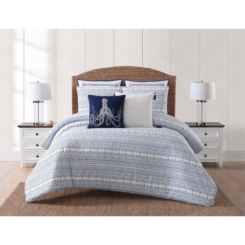 Reef Coastal Cotton Abstract Comforter Set