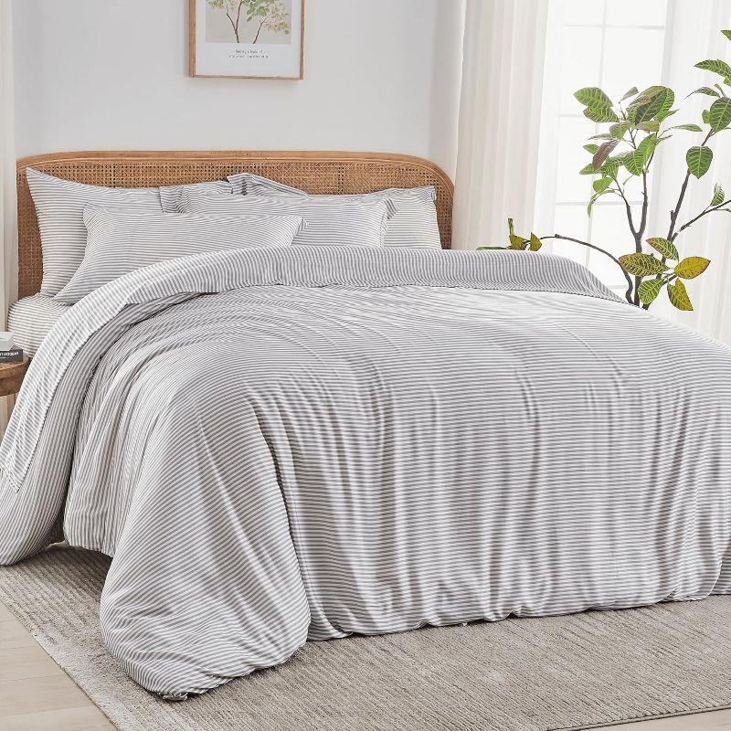 DOZ Bamboo Viscose Duvet Cover Set, Organically Grown Bamboo, Buttery Soft, Cooling, High GSM