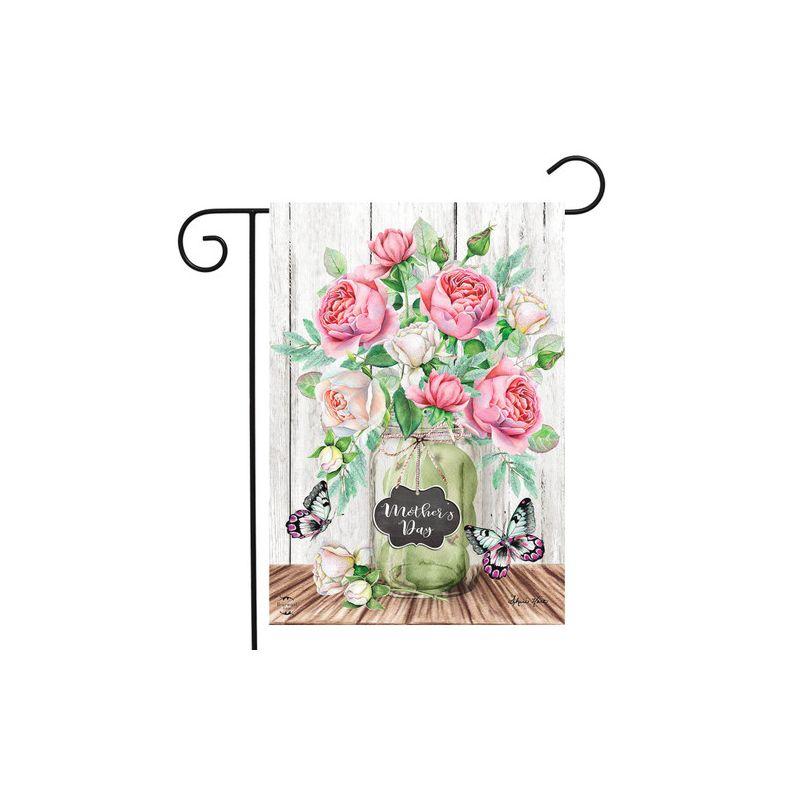 Briarwood Lane Mother's & Father's Day Garden Flag 12x18 For Outdoor Mother's Day Roses For Mother's & Father's Day Garden Flag Flags For Outside