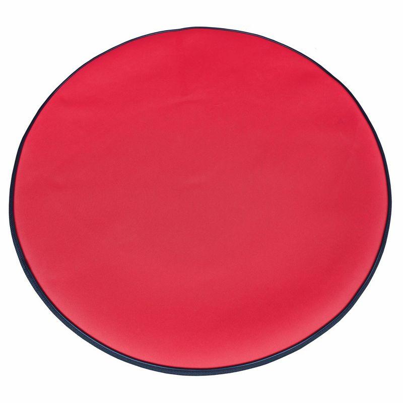 Medium Premium Christmas Tree Mat - 22" - Red And Black