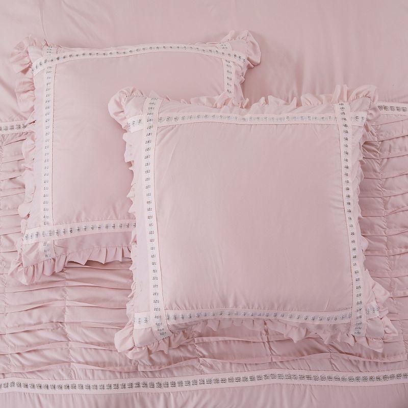Amrapur Overseas Inc. Modern Threads Antonella 8-Piece Pleated Comforter Set