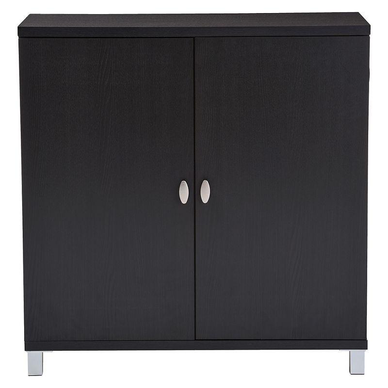 Marcy Modern and Contemporary Wood Entryway Storage Sideboard Cabinet - Baxton Studio