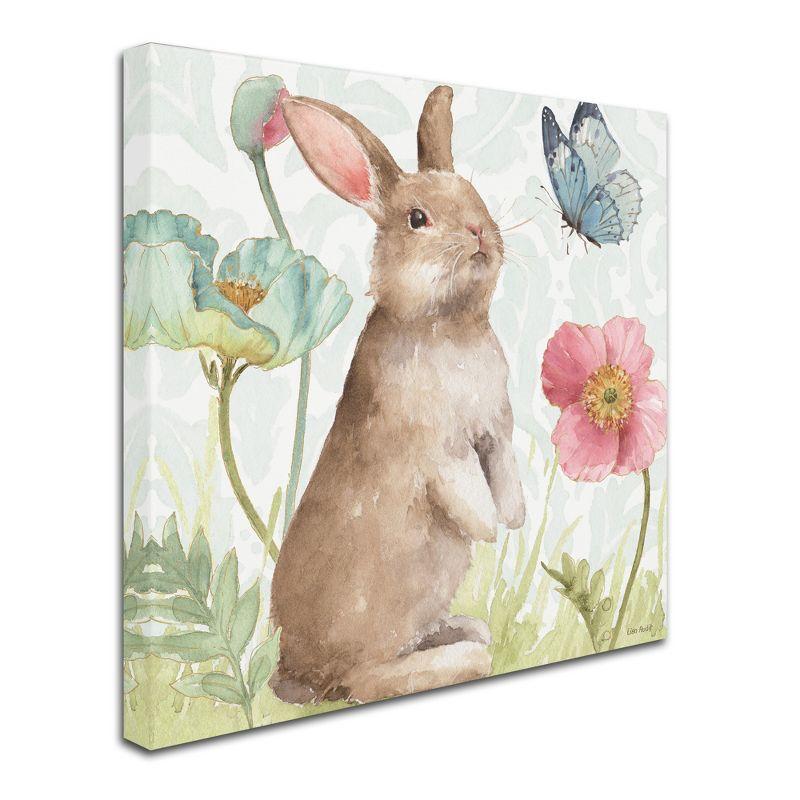 Lisa Audit Spring Softies Bunnies II Canvas Art