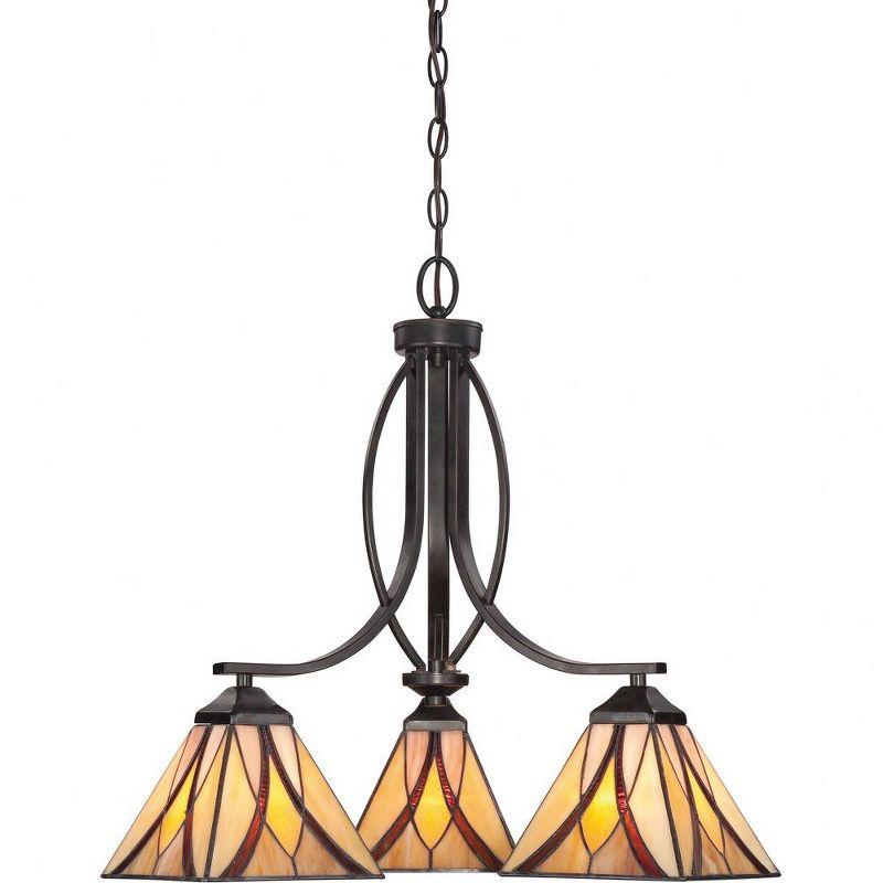 Quoizel Lighting Asheville 3 - Light Pendant in  Valiant Bronze