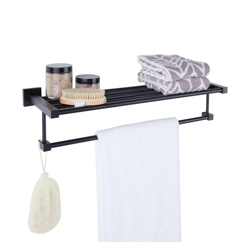 24" Bathroom Towel Rack Wall Mounted