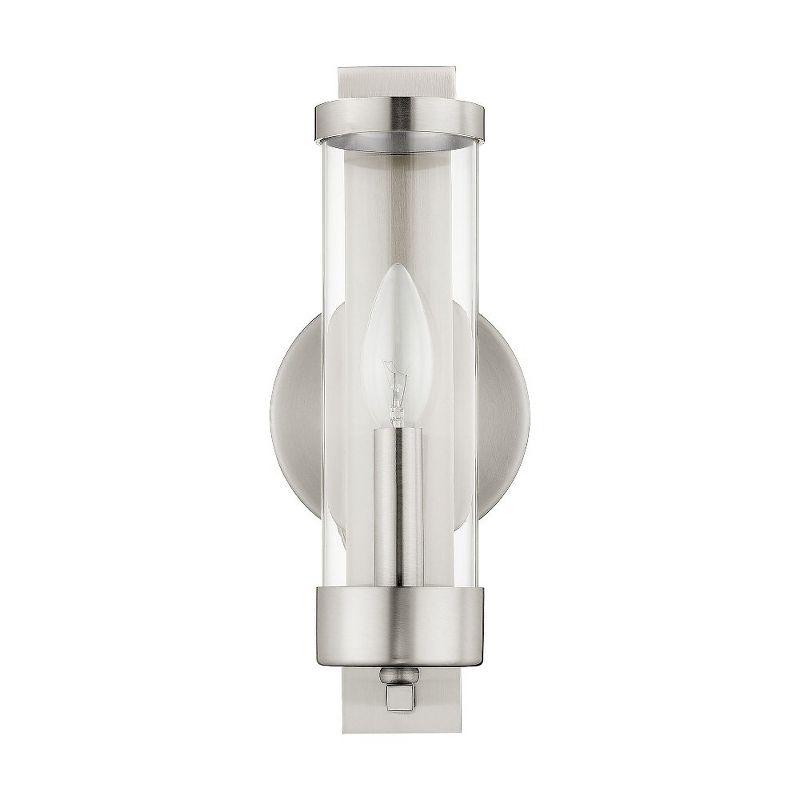 Livex Lighting Castleton 1 - Light Sconce in  Brushed Nickel