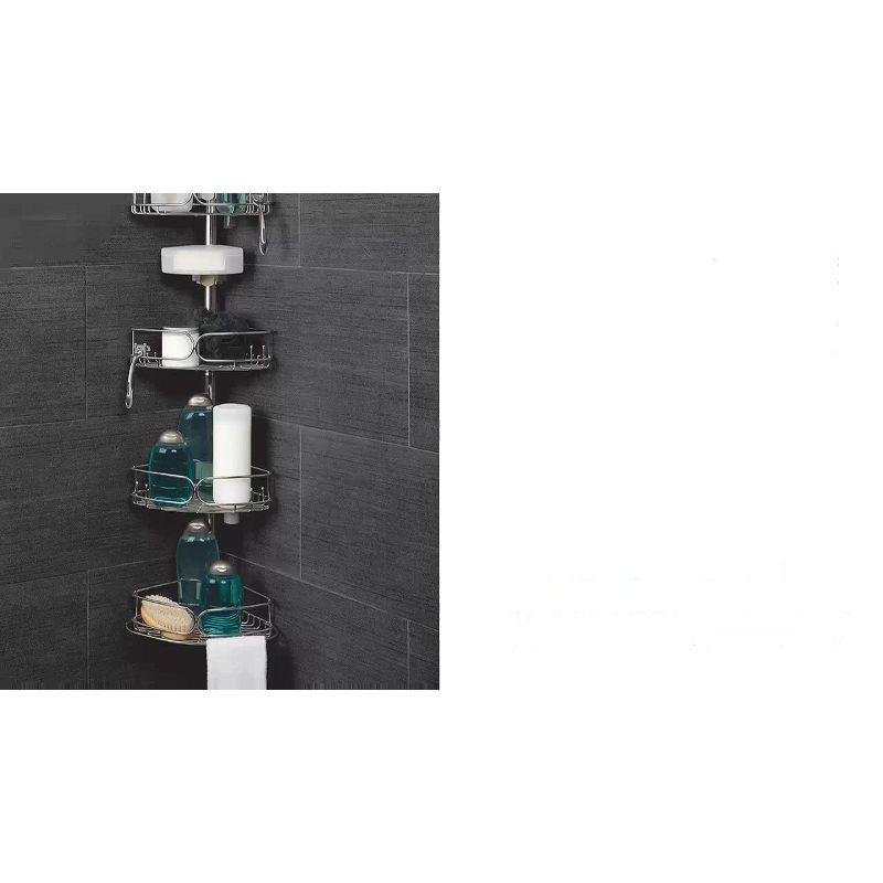 Rebrilliant Gare Tension Pole Stainless Steel Shower Caddy