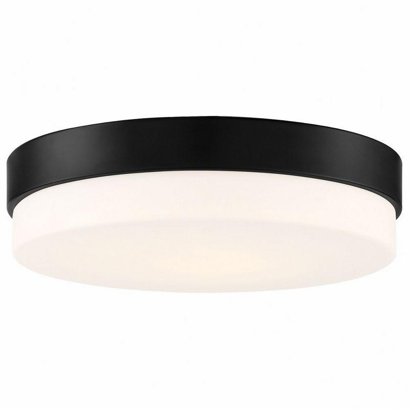 Access Lighting Roma 1 - Light Flush Mount in  Matte Black