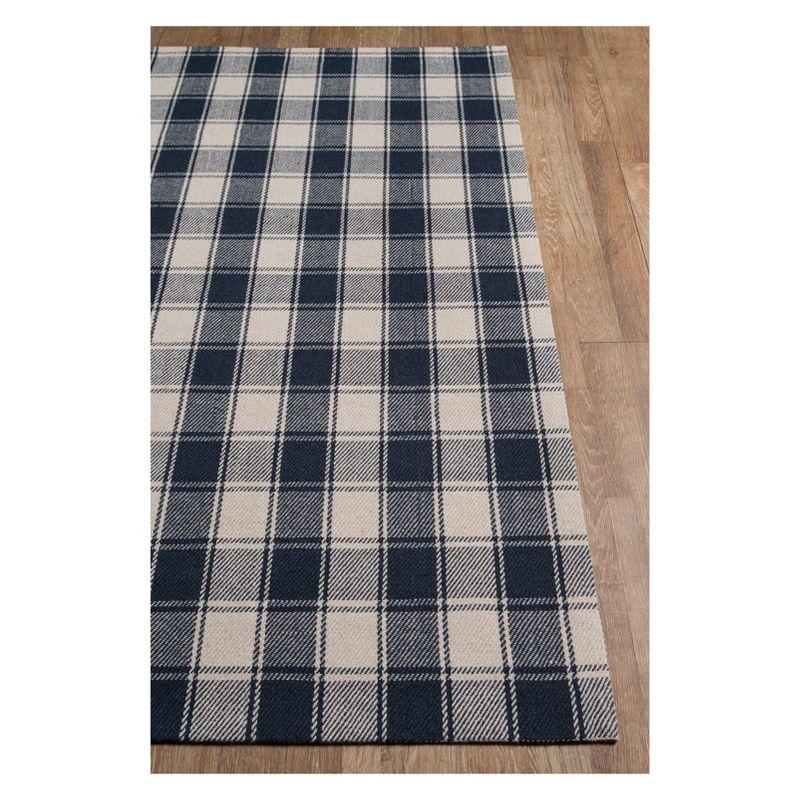 Marlborough Handwoven Navy Blue/Ivory Rug