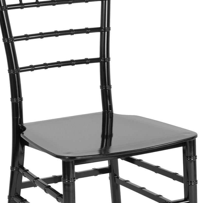 Elegant Black Resin Chiavari Event Chair