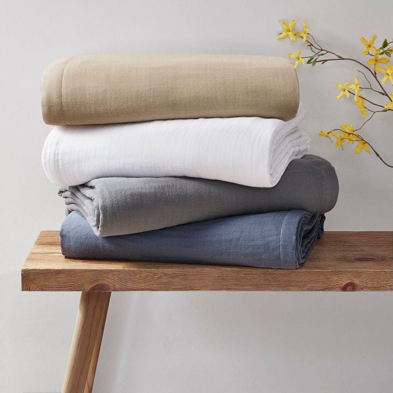 Madison Park Gauze Gauze 100% Cotton Light Weight Blanket